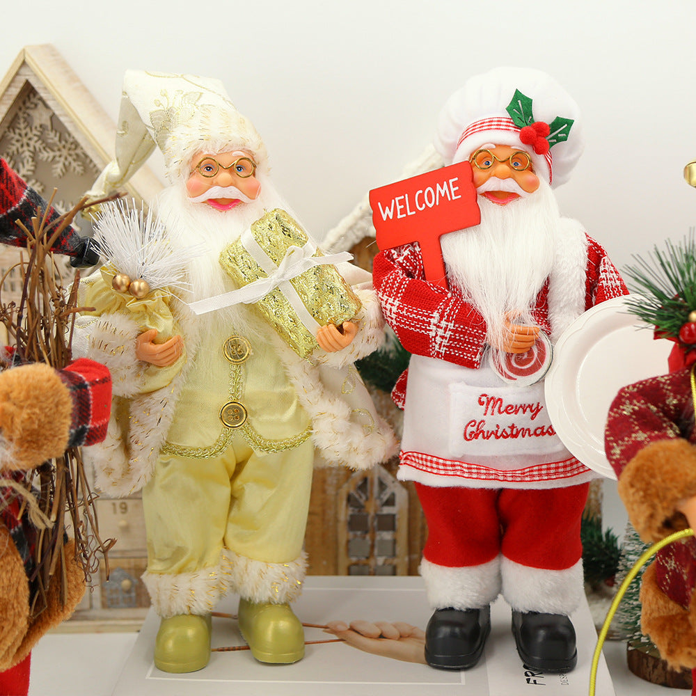 Santa Claus Standing Doll Christmas Decoration