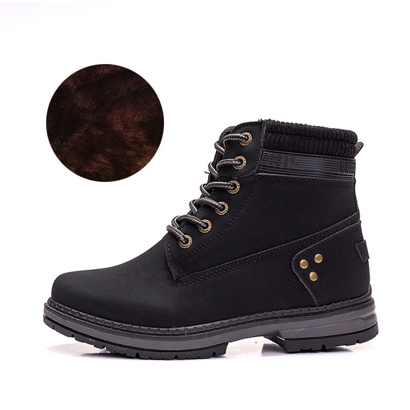 Women's Winter Warm Ankle Martin Boots Casual Shoes