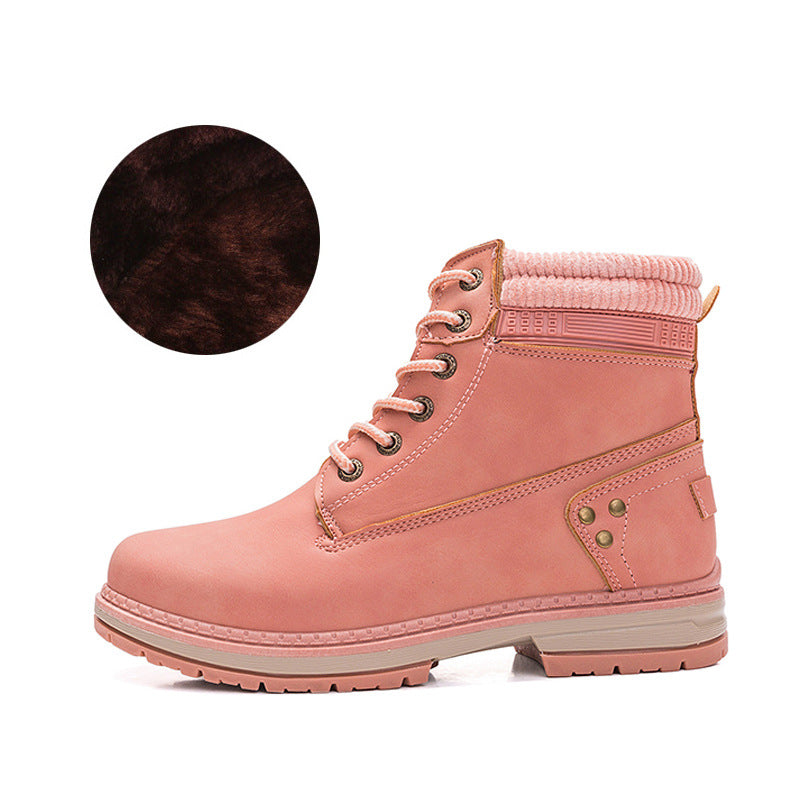 Women's Winter Warm Ankle Martin Boots Casual Shoes