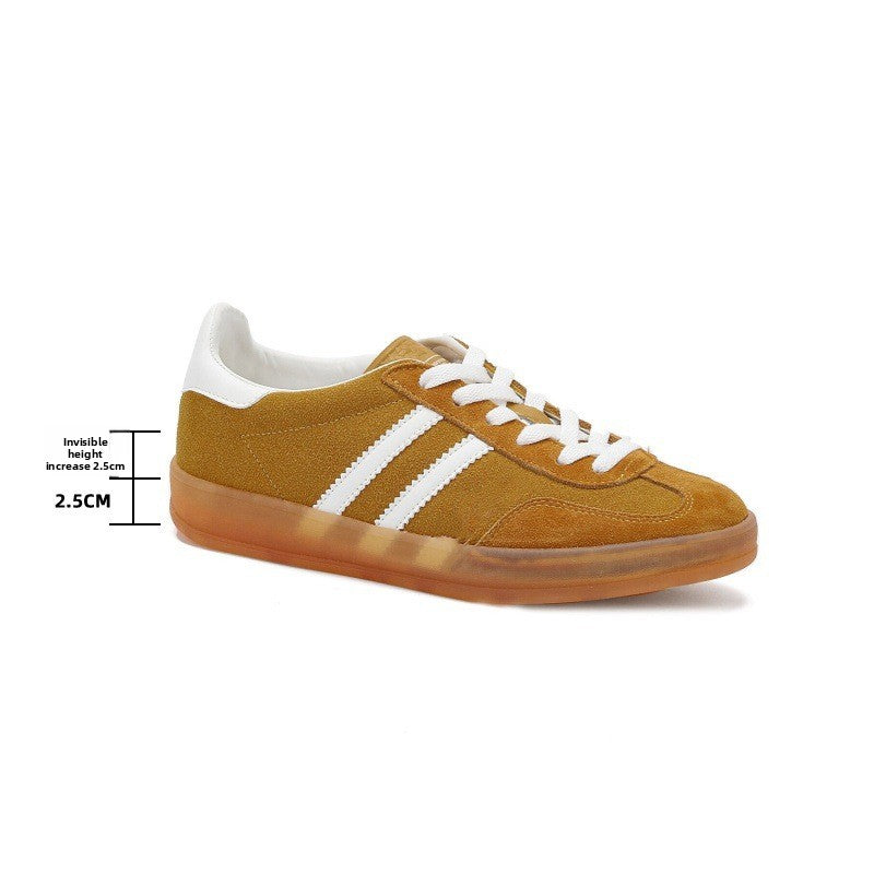 Vintage Genuine Leather Casual Sneakers for Women