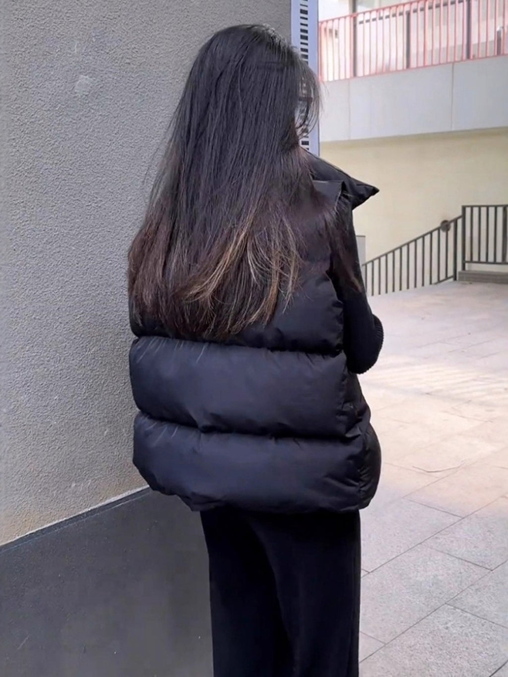 Plus-Size Women's Cotton Vest for Autumn and Winter