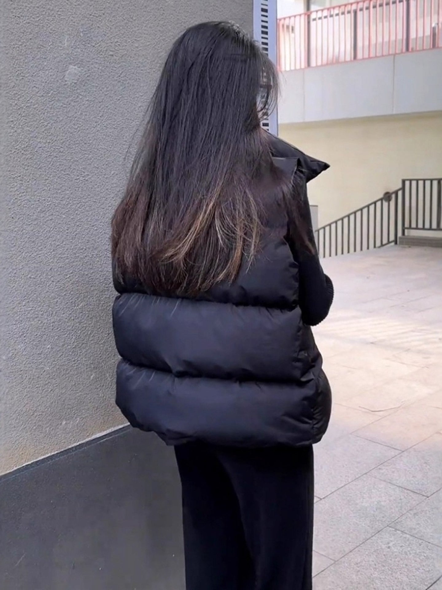 Plus-Size Women's Cotton Vest for Autumn and Winter