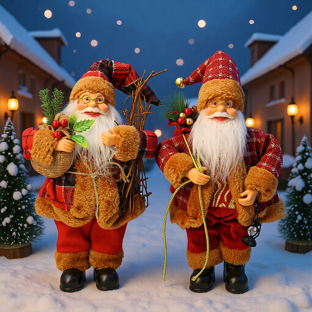 Santa Claus Standing Doll Christmas Decoration