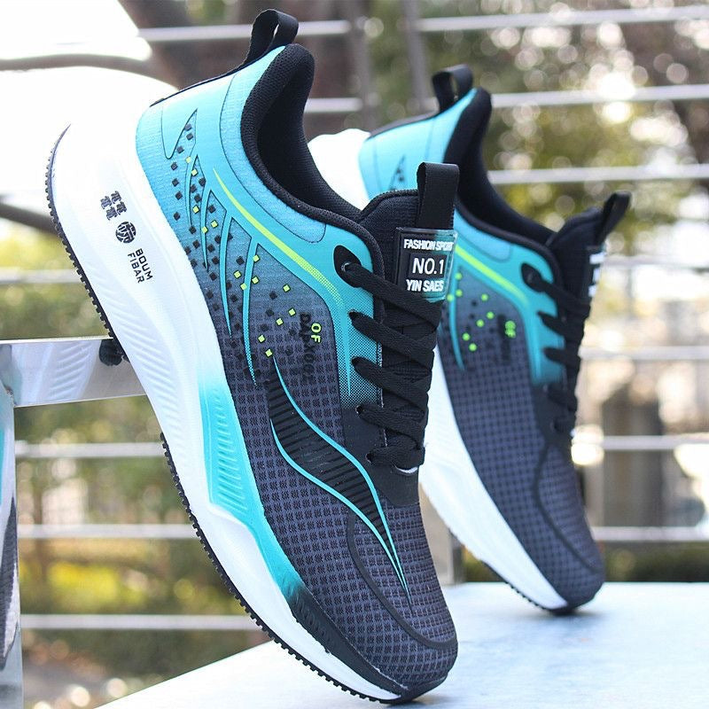 Men's Breathable Running Sneakers Lightweight Casual Sports Shoes