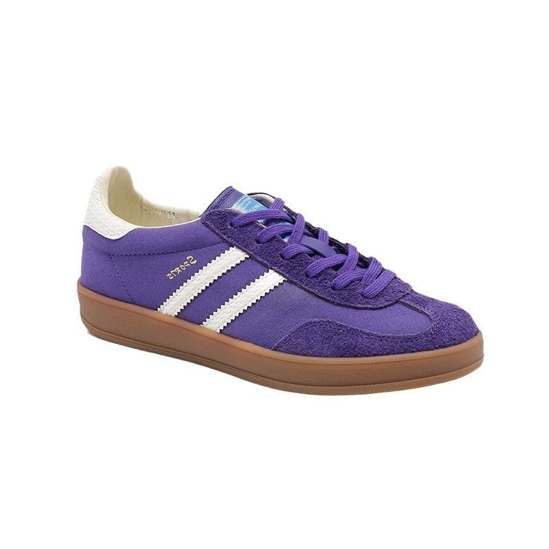 Vintage Genuine Leather Casual Sneakers for Women