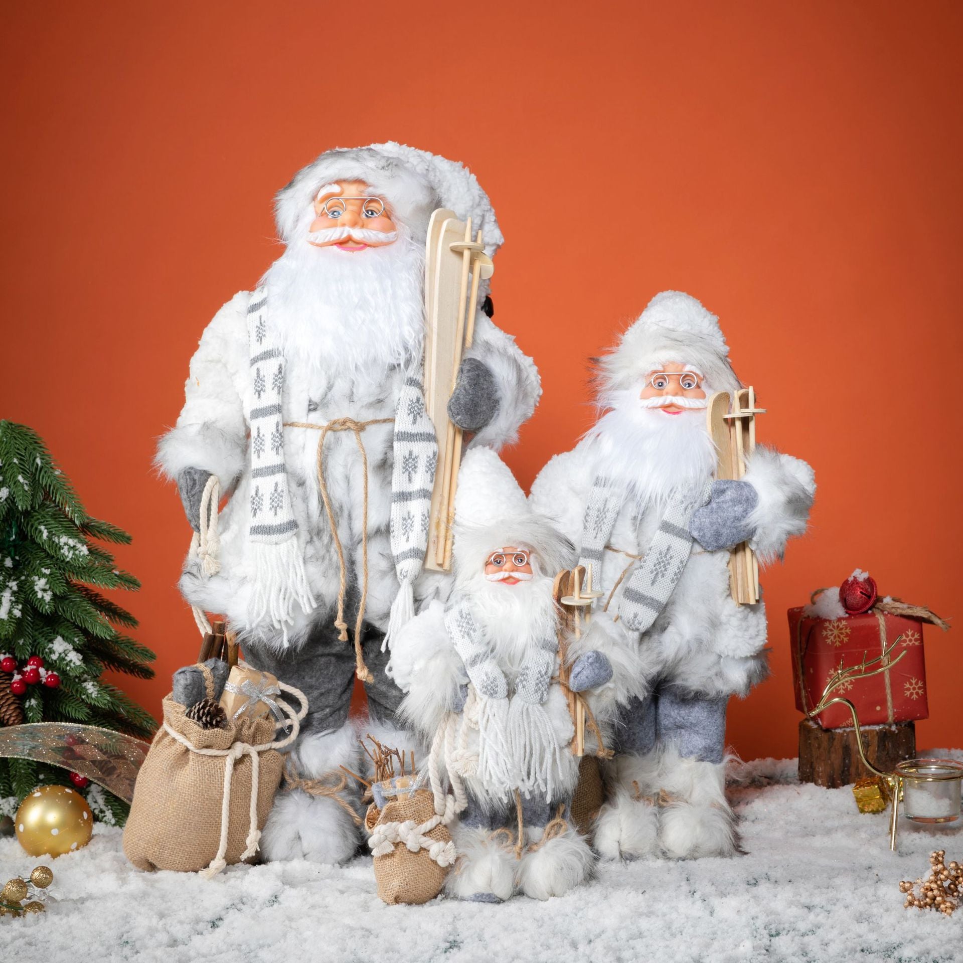 Nordic-Style Santa Claus Christmas Figurine