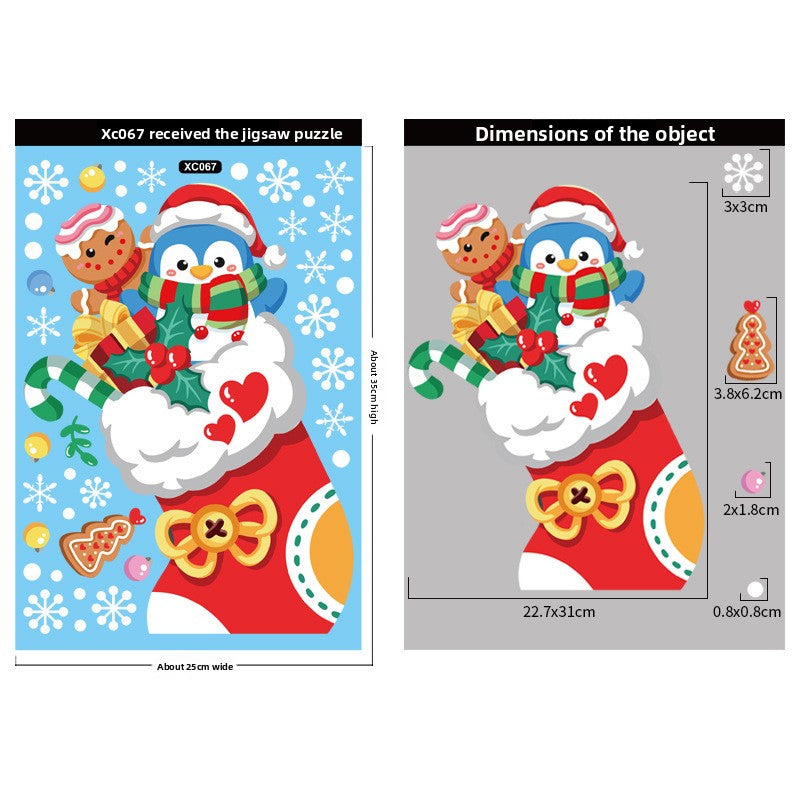 Christmas Decoration Snowflake Stickers