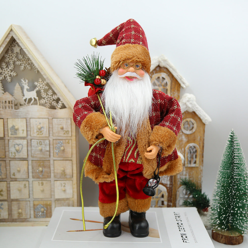 Santa Claus Standing Doll Christmas Decoration