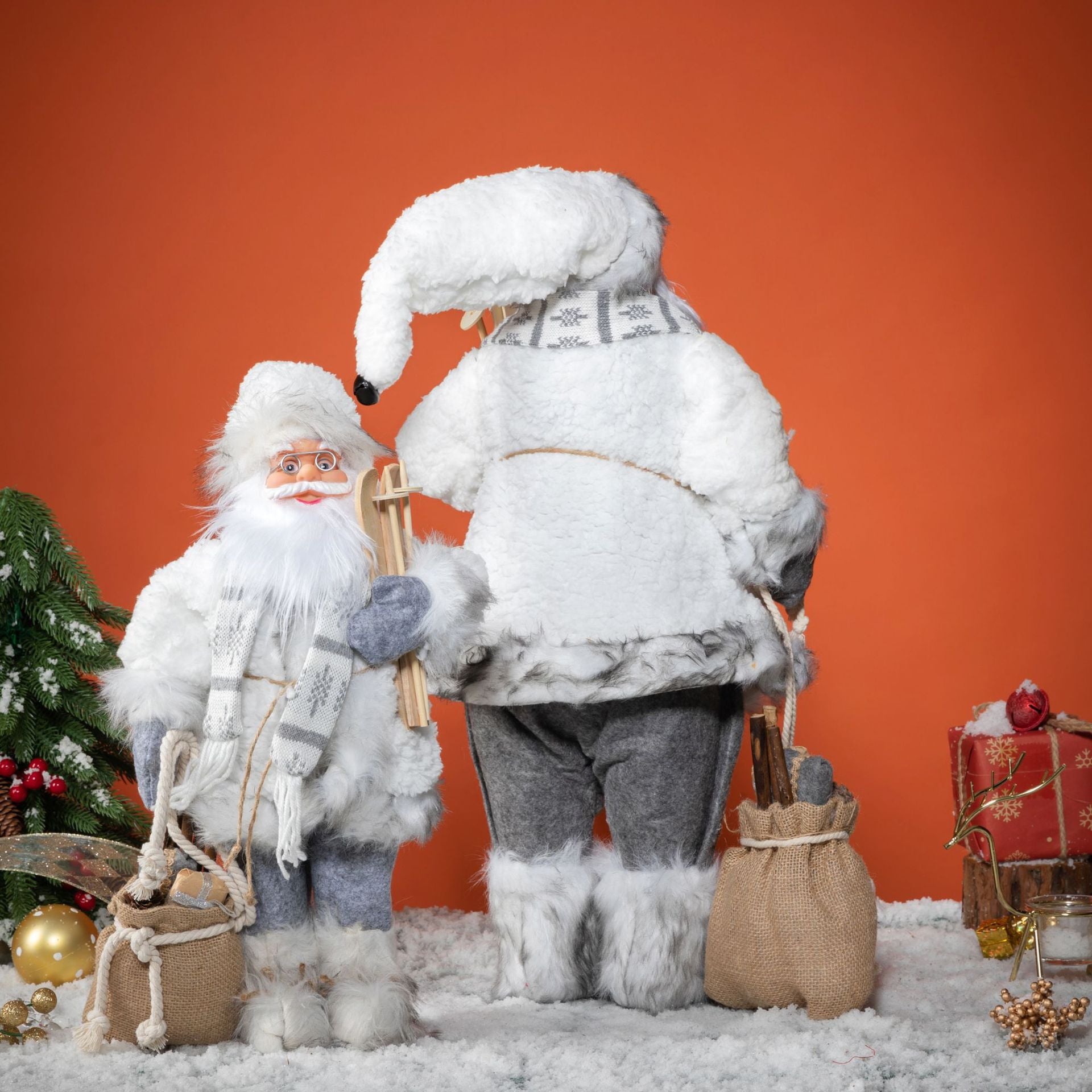 Nordic-Style Santa Claus Christmas Figurine